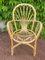 Fauteuils Mid-Century en Rotin, Pays-Bas, 1950s, Set de 2 4