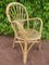 Fauteuils Mid-Century en Rotin, Pays-Bas, 1950s, Set de 2 6