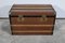 Vintage Travel Trunk in Wood 1