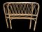 Set of Vintage Italian Rattan Headboard, 1950 4