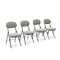 Vintage Metal Chairs by Amma of Turin, 1960s, Set of 4, Image 2