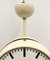Horloge de Plafonnier Vintage Beige de Van Doorn, 1960s 4