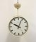 Horloge de Plafonnier Vintage Beige de Van Doorn, 1960s 11