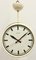 Horloge de Plafonnier Vintage Beige de Van Doorn, 1960s 8
