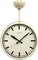 Horloge de Plafonnier Vintage Beige de Van Doorn, 1960s 1