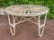 Vintage Rattan Round Table, 1950s, Image 1