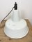 Large Industrial White Enamel Factory Pendant Lamp from Zaos, 1960s 14