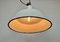 Large Industrial White Enamel Factory Pendant Lamp from Zaos, 1960s 17