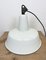 Large Industrial White Enamel Factory Pendant Lamp from Zaos, 1960s 12