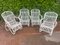 Vintage Rattan Sessel, 1950er, 4er Set 2