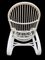 Large Italian Rattan Chair, 1960 4