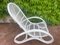 Large Italian Rattan Chair, 1960 8