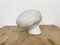 Lámpara de pared vintage de porcelana blanca, años 70, Imagen 2