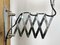 Italian Industrial Grey Scissor Wall Lamp, 1960s, Image 14