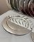 Italian Dinnerware Set in Silver 800, Set of 12, Image 2