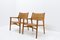 Set of Jh 516 Lounge Chairs by Hans Wegner for Johannes Hansen, 1950s 7
