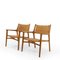 Jh 516 Lounge Chairs by Hans Wegner for Johannes Hansen, 1950s, Set of 2 3