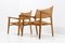 Set of Jh 516 Lounge Chairs by Hans Wegner for Johannes Hansen, 1950s 6