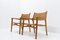 Jh 516 Lounge Chairs by Hans Wegner for Johannes Hansen, 1950s, Set of 2 4