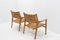 Jh 516 Lounge Chairs by Hans Wegner for Johannes Hansen, 1950s, Set of 2 5