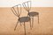 Chair Set in Framed Steel, Set of 2, Image 3