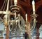 Vintage Louis XVI Chandelier with 10 Lights, 1890s, Set of 3 6