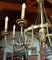 Vintage Louis XVI Chandelier with 10 Lights, 1890s, Set of 3 7