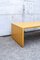 Abnehmbarer Italienischer Schreibtisch aus Eschenholz & Aluminium, 1960er 4