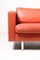 Red Danish Leather Sofa from Illumsbolighus, 1990s 2