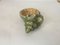 Muschel Aschenbecher aus Grüner Keramik, 1960er 6