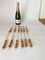 French Cutlery in Faux Bamboo, 1970, Set of 12, Image 10