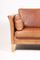 Vintage Danish Three-Seater Tan Leather Sofa from Mogens Hansen, 1980s 2