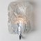 Clear Chrome Glass Wall Light by Helena Tynell for Limburg, 1960, Image 16