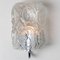 Wandlampe aus klarem Chromglas von Helena Tynell für Limburg, 1960 16