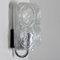 Clear Chrome Glass Wall Light by Helena Tynell for Limburg, 1960 20