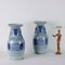 Blue Baluster Vases, Set of 2 1