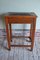 Antique Art Deco Stool with Storage Space in Oak, Image 6