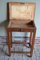 Antique Art Deco Stool with Storage Space in Oak, Image 3