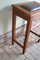 Antique Art Deco Stool with Storage Space in Oak 5