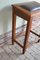 Antique Art Deco Stool with Storage Space in Oak, Image 5