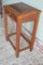 Antique Art Deco Stool with Storage Space in Oak, Image 4