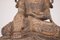 Artista birmano, statua di Buddha incoronato Shan / Ava, legno, Immagine 8