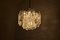 Vintage Ice Glass Chandelier, 1970s, Image 4