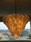Lampade da soffitto moderne in vetro di Murano polari, Italia, anni '70, set di 2, Immagine 5
