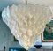 Lampade da soffitto moderne in vetro di Murano polari, Italia, anni '70, set di 2, Immagine 2