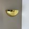 Sciolari Style Uplight Brass Wall Light, 1980, Image 4