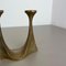 Mid-Century Brutalist Bronze Candleholder by Michael Harjes, 1960s, Image 15