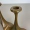Mid-Century Brutalist Bronze Candleholder by Michael Harjes, 1960s 11