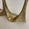 Mid-Century Brutalist Bronze Candleholder by Michael Harjes, 1960s 12