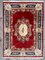 Grand Tapis Style Savonnerie Vintage, Chine, 1980s 2